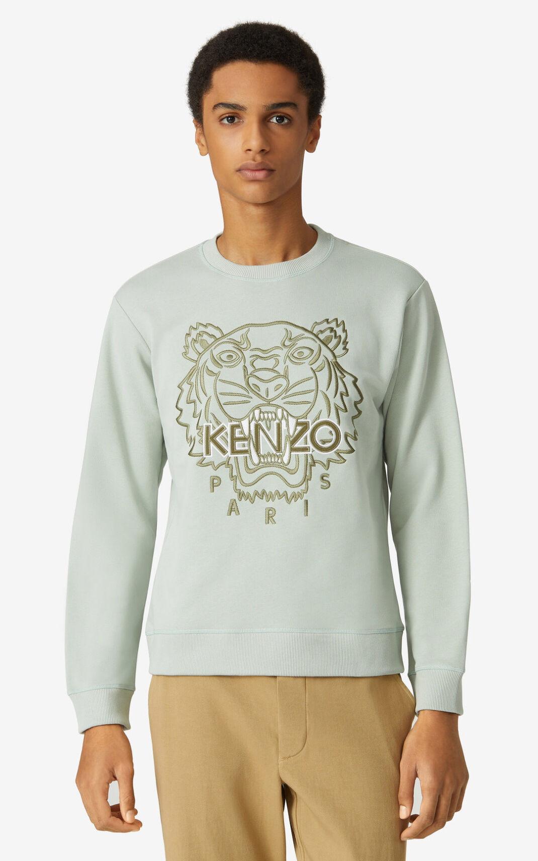 Kenzo Tiger Sweatshirt Herr | 80236-KHTR